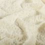 Chenille Lochstrick Creme