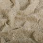 Chenille-Spitzenstoff Uni Beige