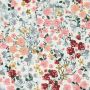 Blumenfeld Jacquardstoff Mint