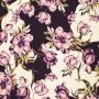 Silky Stretch Viskose Tulpen lila