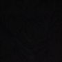 Bestickter Scuba-Suede Blumen schwarz