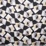 Silk Like Triple Square Print