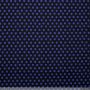 Purple Spot Black – Baumwoll-Popeline mit Punkten