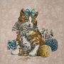 Jacquard-Panel Mimi Rose 48x48 cm