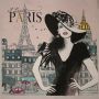 Jacquard Paneel Audey Rose 48x48 cm