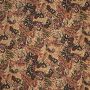 Viskose-Satin Paisley-Rosen Apricot
