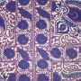 Viskose-Crêpe mit Paisley- und Blumenmuster in Lila