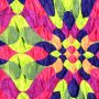 Puffy Jacquard Neon Blend