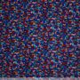 Quilters Coordinates kobaltblauwe huisjes
