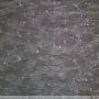 Shiny jacquard leaf dark chrome