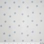 Jersey-Frottee blaue Sternchen