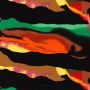 Viskose-Jersey Abstract Paint