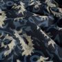 Baumwoll-Batik Fantasie Blau