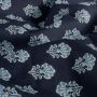 Baumwoll-Batikstoff Fantasie-Symbole Blau
