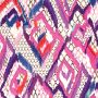 Baumwolljersey Aquarell-Bargello