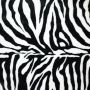 Double Soft Fleece Zebra Groß