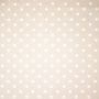 Baumwoll-Popeline Polka-Punkte Beige