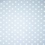 Baumwoll-Popeline mit Polka-Dots, hellblau