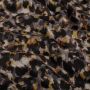 Doppeljersey mit schmalem Leopardenmuster