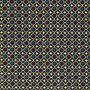 Bedruckter Baumwoll-Popeline mit Folienprint – Abstract Marine
