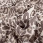 Bengaline-Stoff mit Leopardenprint