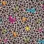 French Terry mit Animal Print