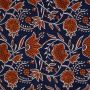 Baumwoll-Combistoff Blau