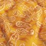 Batik-Baumwollstoff mit Paisley-Print Gelb