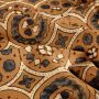 Batik-Baumwolle mit Medaillonmuster – Brique