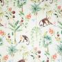 Panama-Stoff Dschungel-Print