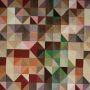 Gobelin-Stoff Retro-Blöcke Beige
