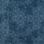 Baumwoll-Popeline Marmor Geometrisch Meerblau