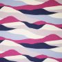 Alphen Fleece-Stoff Linienspiel