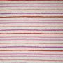 Alphen Fleece-Stoff Streifen Lila