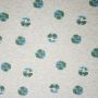 Alphen Fleece-Stoff Weltkugel Grau