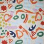 Alpenfleece-Stoff Desigual Grau