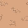 Stretch-Frottee Dinos Camel