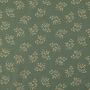 Baumwoll-Popeline mit Blumenprint Mint