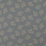 Baumwoll-Popeline mit Blumenprint in Hellblau