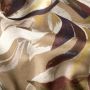 Suedine Print Botanical Camel