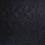 Jacquard-Futter Paisley Schwarz