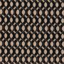 Doppeljersey Sparkle Bogenmuster Schwarz