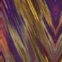 Viskose Mirage Chevron Aubergine-Camel