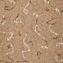 Waschbarer Bouclé-Chenille-Stickstoff Camel