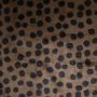 Double Soft Fleece Punkte Schwarz-Ecru