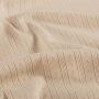 Ajour-Jersey Baumwolle beige