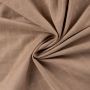 Scuba-Suede mit Rautenstickerei Camel