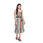 Burda Schnittmuster Damenkleid mit Trägern, Eingrifftaschen und Top mit Smok-Ausschnitt und Spaghettiträgern 5721
