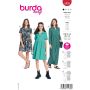 Burda Schnittmuster 5829 - Kleid Damen Größe 34 bis 48