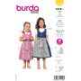 Burda Schnittmuster 9230 Größe 104 bis 140